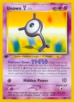 Pokémon-Karte Unown [Y] 040/064