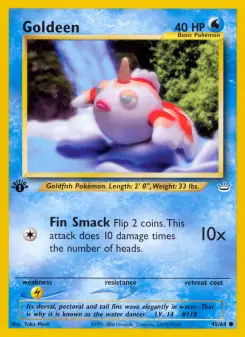 Pokémon-Karte Goldeen 045/064