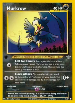 Pokémon-Karte Murkrow 046/064