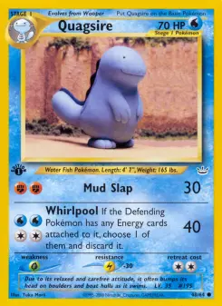 Pokémon-Karte Quagsire 048/064