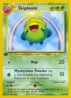Pokémon-Karte Skiploom 052/064