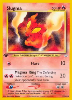 Pokémon-Karte Slugma 053/064