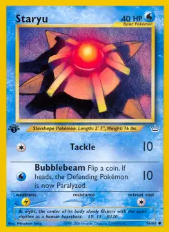 Pokémon-Karte Staryu 056/064