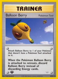 Pokémon-Karte Balloon Berry 060/064