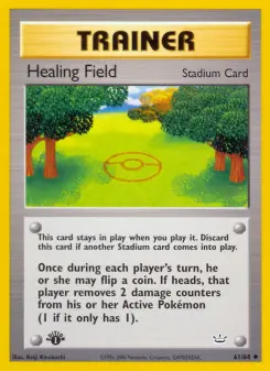 Pokémon-Karte Healing Field 061/064
