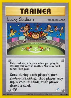 Pokémon-Karte Lucky Stadium 100/105
