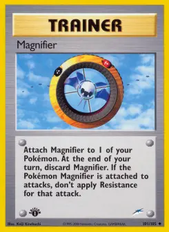 Pokémon-Karte Magnifier 101/105