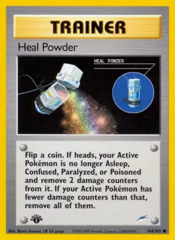 Pokémon-Karte Heal Powder 104/105