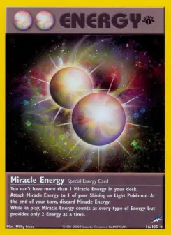 Pokémon-Karte Miracle Energy 016/105