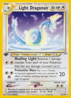 Pokémon-Karte Light Dragonair 022/105