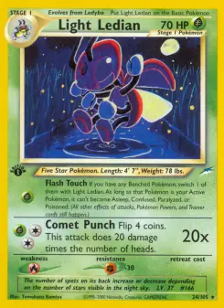 Pokémon-Karte Light Ledian 024/105