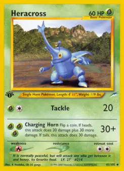Pokémon-Karte Heracross 041/105