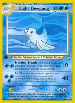 Pokémon-Karte Light Dewgong 045/105