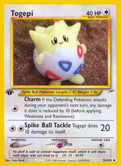 Pokémon-Karte Togepi 056/105