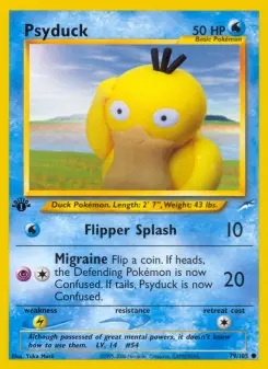 Pokémon-Karte Psyduck 079/105