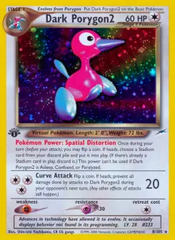 Pokémon-Karte Dark Porygon2 008/105