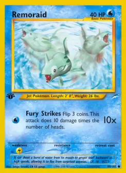 Pokémon-Karte Remoraid 080/105