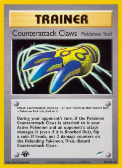 Pokémon-Karte Counterattack Claws 097/105