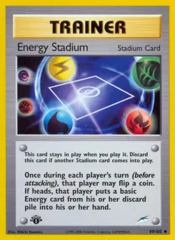 Pokémon-Karte Energy Stadium 099/105