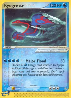 Pokémon-Karte Kyogre ex 001/040