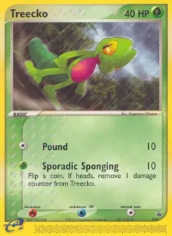 Pokémon-Karte Treecko 016/040