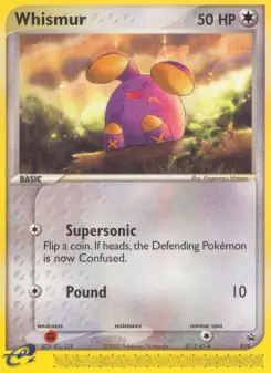Pokémon-Karte Whismur 019/040