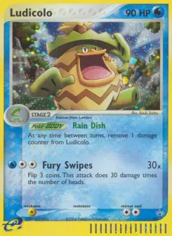 Pokémon-Karte Ludicolo 020/040