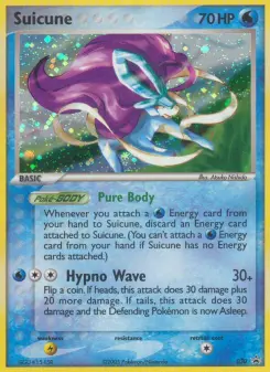 Pokémon-Karte Suicune 030/040