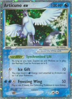 Pokémon-Karte Articuno ex 032/040