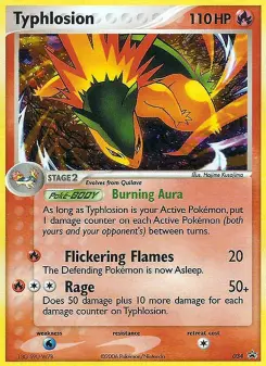Pokémon-Karte Typhlosion 034/040