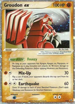 Pokémon-Karte Groudon ex 038/040