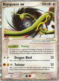 Pokémon-Karte Rayquaza ex 039/040