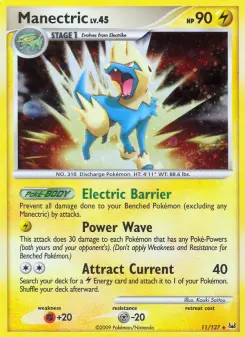 Pokémon-Karte Manectric 011/127