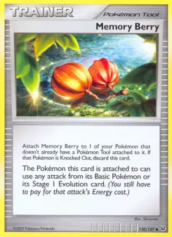 Pokémon-Karte Memory Berry 110/127