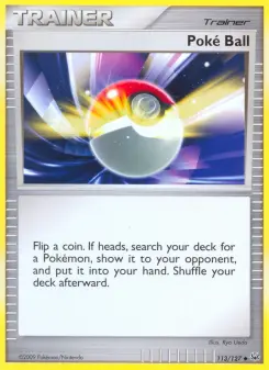 Pokémon-Karte Poké Ball 113/127