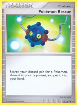 Pokémon-Karte Pokémon Rescue 115/127