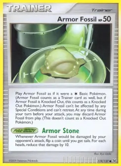 Pokémon-Karte Armor Fossil 119/127