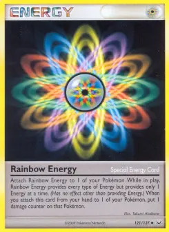 Pokémon-Karte Rainbow Energy 121/127