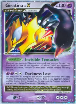 Pokémon-Karte Giratina 124/127