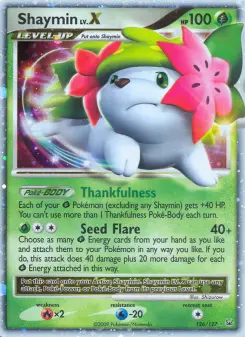 Pokémon-Karte Shaymin 126/127