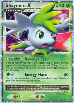 Pokémon-Karte Shaymin 127/127