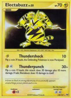 Pokémon-Karte Electabuzz 128/127