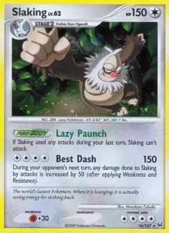 Pokémon-Karte Slaking 016/127