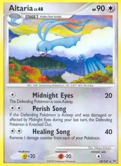 Pokémon-Karte Altaria 018/127