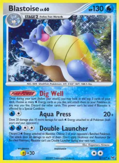 Pokémon-Karte Blastoise 002/127
