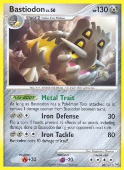 Pokémon-Karte Bastiodon 020/127