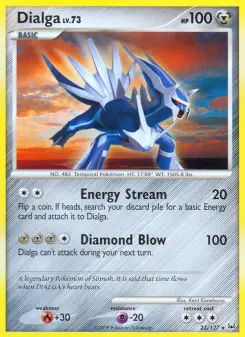 Pokémon-Karte Dialga 023/127