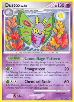 Pokémon-Karte Dustox 025/127