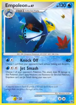 Pokémon-Karte Empoleon 026/127