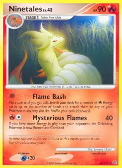 Pokémon-Karte Ninetales 036/127